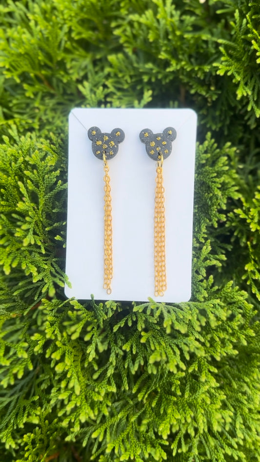 “Celebrate Mickey” Chain Earrings