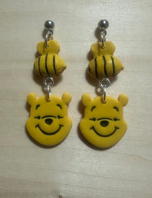 “Winnie the Pooh” Earrings