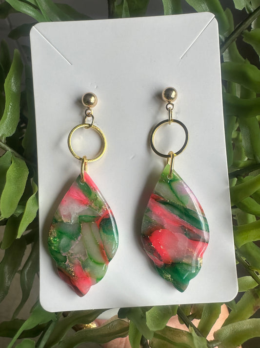 “Zen Garden” Drop Earrings