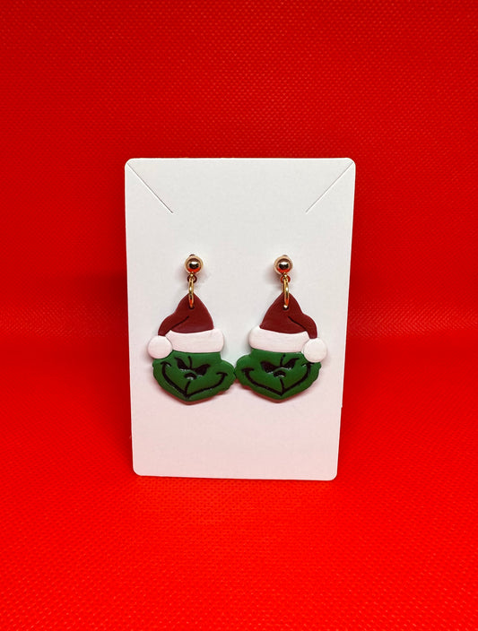 Grinch Earrings