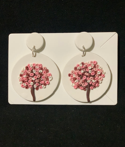 Cherry Blossom Tree Earrings