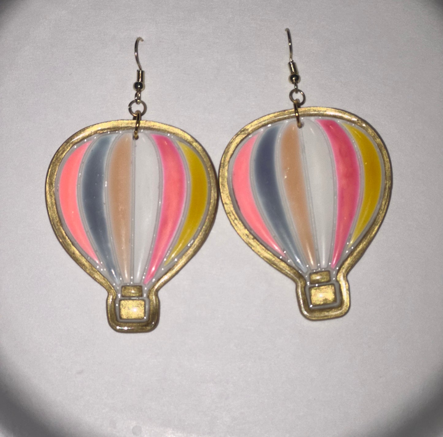 “Come Fly With Me” Hot Air Balloon Earrings