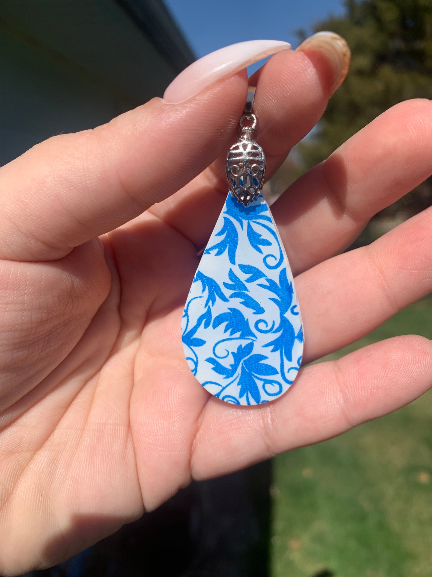 Santorini - Tear Drop Pendant