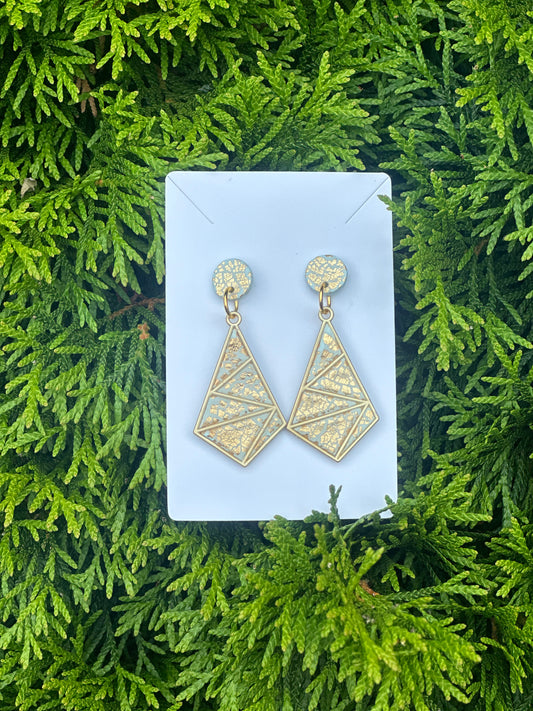 Geometric Drop Earrings